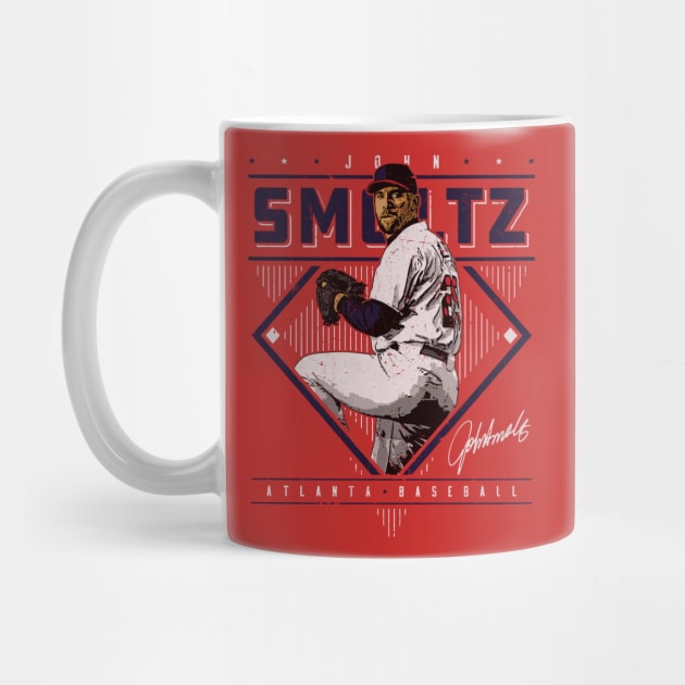 John Smoltz Atlanta Diamond Name by Jesse Gorrell